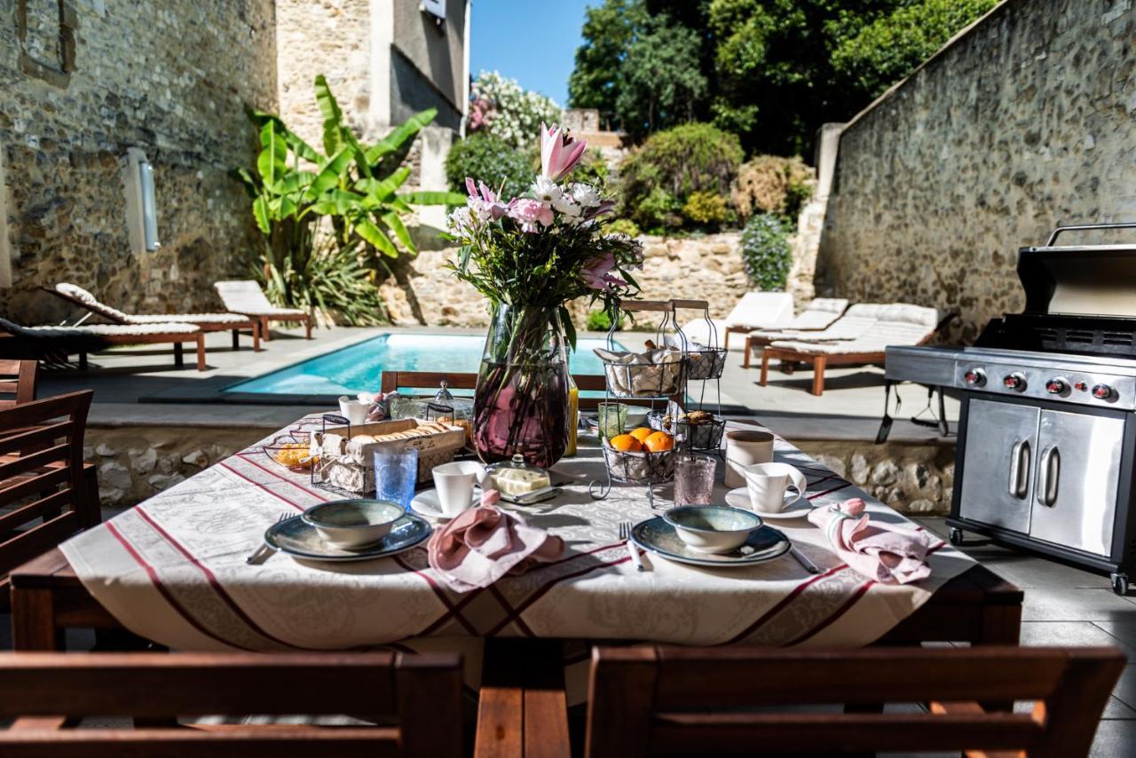 La Maison De Livia, Chambres D'Hotes, Piscine Chauffee, Proche Uzes, Nimes, Ales Sauzet  Luaran gambar